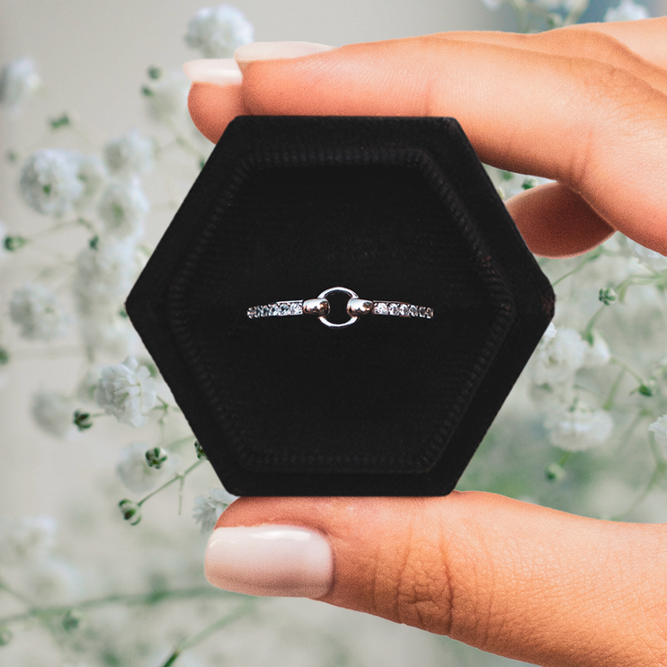 Bague Ajustable - Lien Éternel - Bref, je t'aime