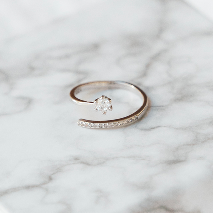 Bague Ajustable - Amour Infini - Bref, je t'aime