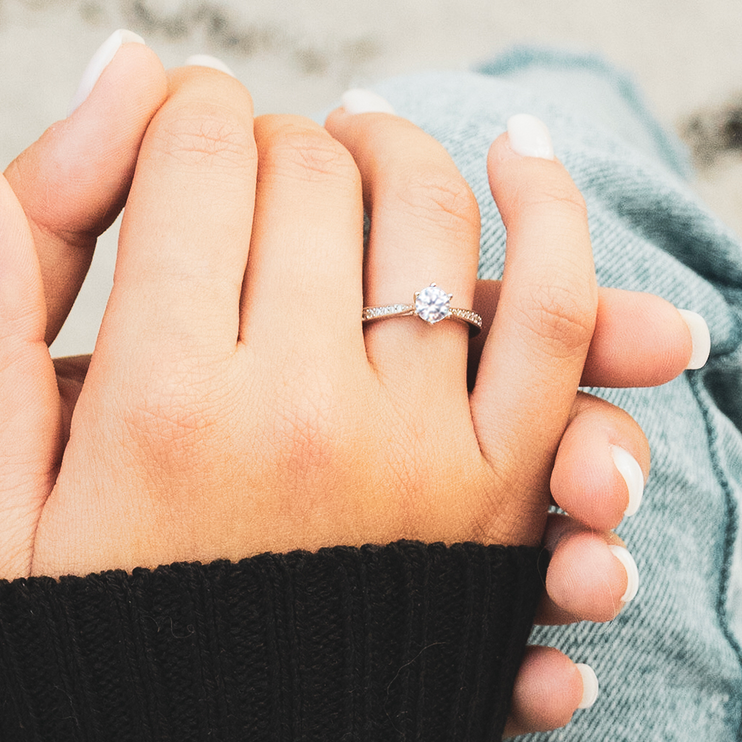 Bague Ajustable - Amour Fusionnel - Je t'aime