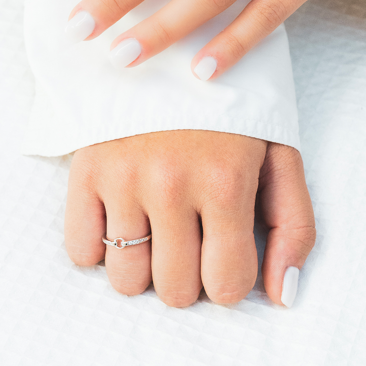 Bague Ajustable - Lien Éternel - Je t'aime