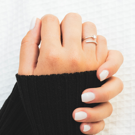 Bague Ajustable - Amour Infini - Je t'aime