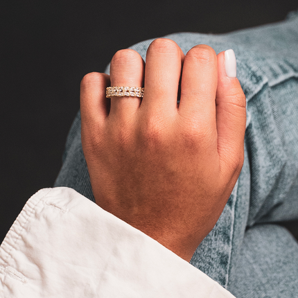 Bague Ajustable - Amour Absolu - Bref, je t'aime