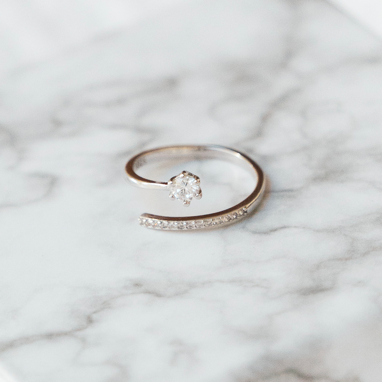 Bague Ajustable - Amour Infini - Je t'aime