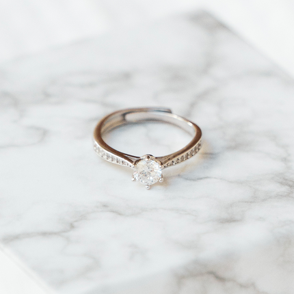 Bague Ajustable - Amour Fusionnel - Je t'aime