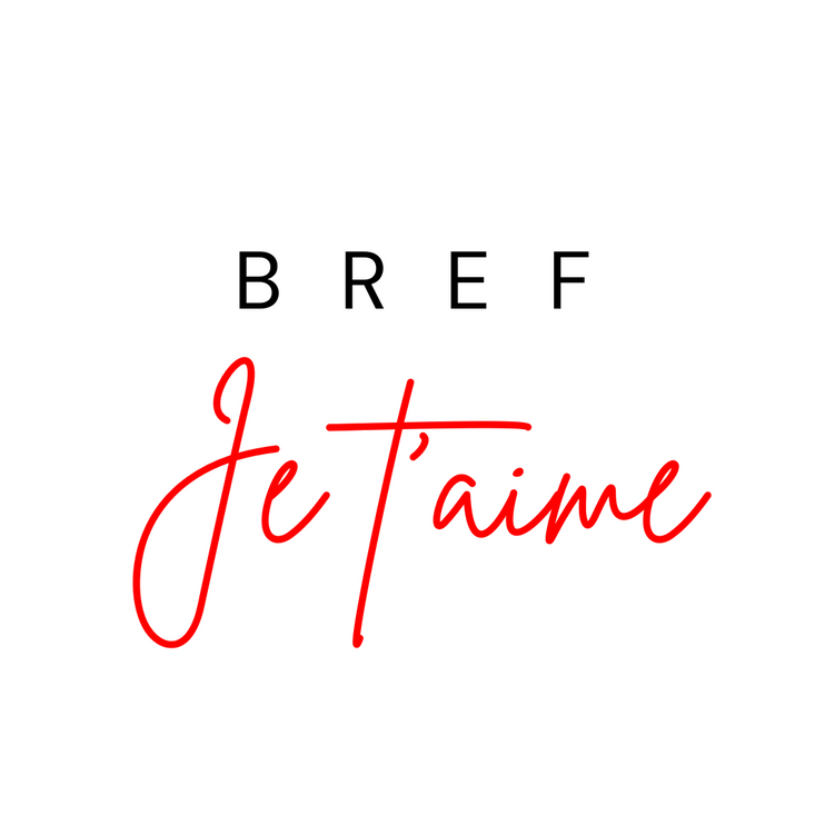 Bague Ajustable - Coeur - Bref, je t'aime